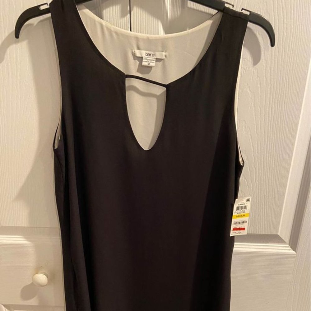 Bar III Black Dress